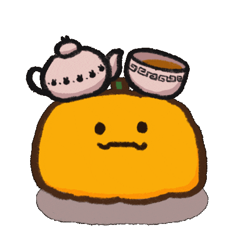 usapon3 giphyupload うさぎ ハロウィン かぼちゃ Sticker
