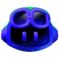 3D Universe Sticker by GitHub