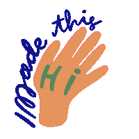 Hand Memade Sticker