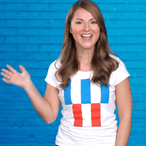 wave smile GIF by NetCologne