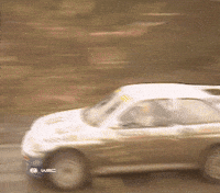 Drifting Ford Escort GIF by FIA World Rally Championship