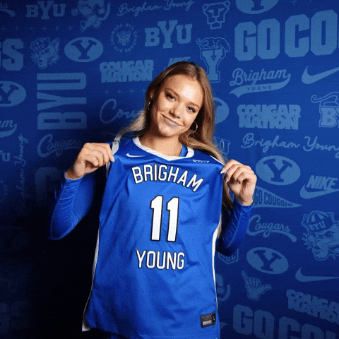 Basketball Gibb GIF by BYU Cougars