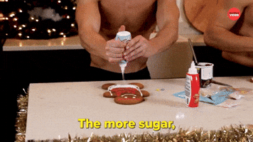 Male Models Decorate Their Ideal (Gingerbread) Men
