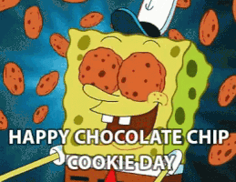 Chocolate Chip Cookie Reaction GIF by MOODMAN