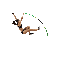 Pole Vault Spirit Sticker by Gill Athletics