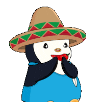 Hot Sauce Burn Sticker by Pudgy Penguins