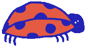 Insect Ladybug Sticker by Marie Boiseau