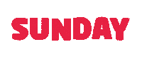 Sunday Sticker by von Mende Marketing