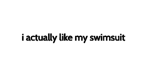 i like swim Sticker by Andie