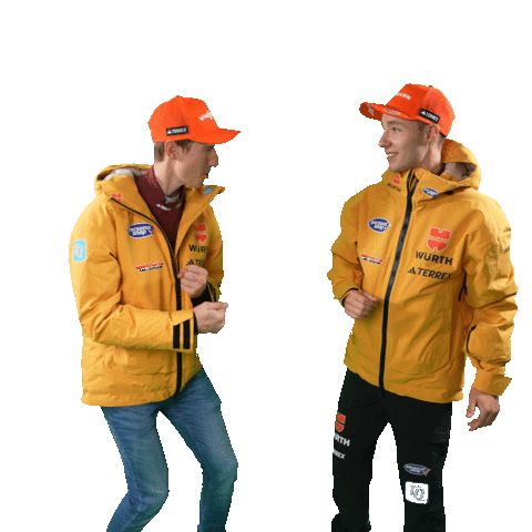 Karl Geiger Team Sticker by Viessmann Sport