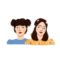 Sister Sisters Day Sticker by ATSTHELABEL