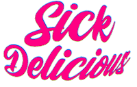 Sick Script Sticker
