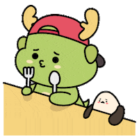 Hungry Dragon Sticker