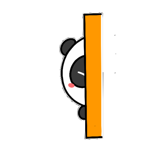 panda pangdabear Sticker