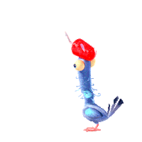 Will Smith Bird Sticker by Walt Disney Studios