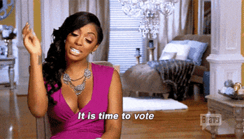 Real Housewives Vote GIF by Creative Courage