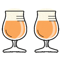 Cheers Toast Sticker by The Bruery