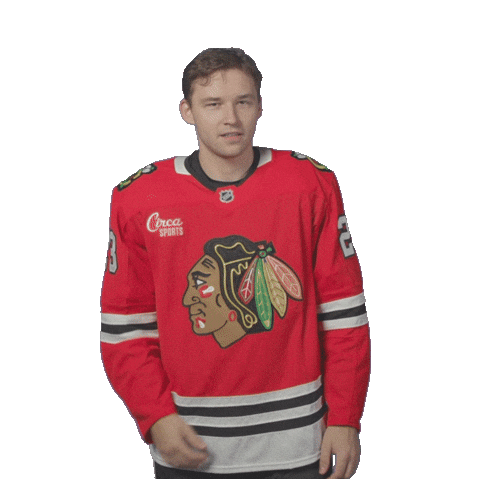 Philipp Kurashev Sticker by NHLBlackhawks