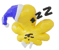 Sleepy 3D Sticker