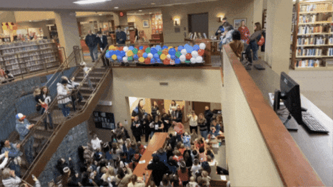 pblenski giphygifmaker fail new years eve balloon drop GIF