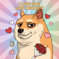 Shiba Inu Love GIF by Doge Pound