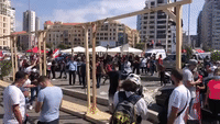 Activists Hang Nooses in Beirut Square, Blame Politicians for Deadly Blast