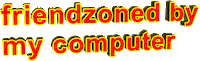 computer orange Sticker by AnimatedText