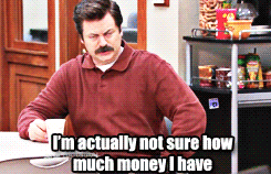 Parks And Recreation But I Do Know How Many Pounds Of Money I Have GIF