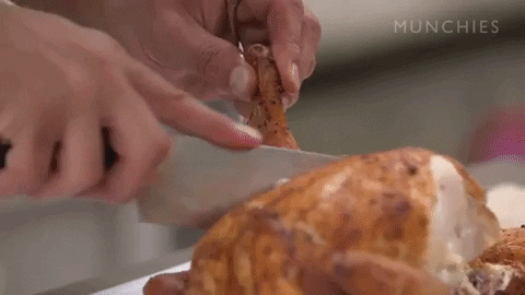 slicing #chicken #carving #munchies GIF by Munchies