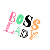 Pink Boss Sticker by Brindle Marketing