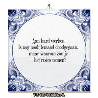 Humor Focus Sticker by Tegelspreuken.nl