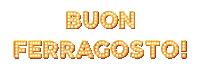 Celebrate 15 August Sticker by LUIGIA - The Best of Italy