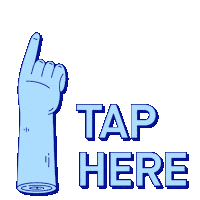 Youtube Tap Here Sticker by PULS