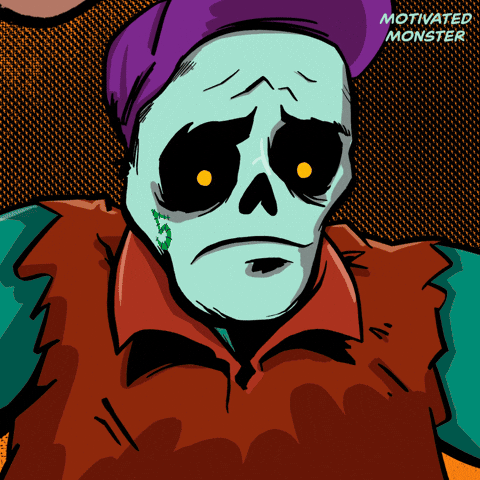 Horror Approaching GIF by VeeFriends