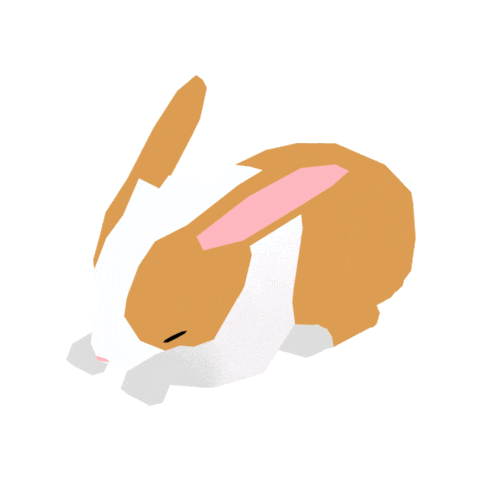 Rabbit うさぎ Sticker