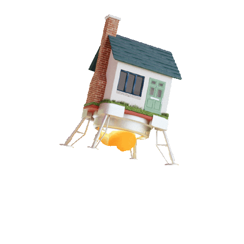 planetmortgages space stars home planet Sticker