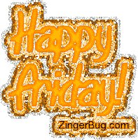 happy friday STICKER