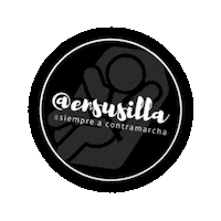 ensusilla silla ensusilla contramarcha siempreacontramarcha Sticker