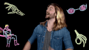 kyle hill air guitar GIF by Because Science