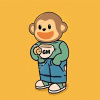 Good Morning Coffee GIF by Wise Monkey Meme