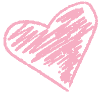 Pink Heart Sticker by Ohh Foods