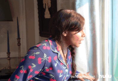 shocked the mindy project GIF by HULU
