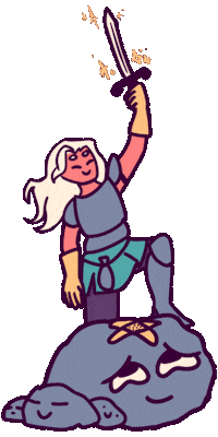 Cartoon Success Sticker by Sam C: