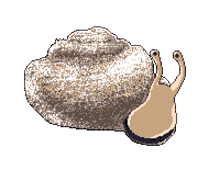PositPixel pixel art sprite snail sprites Sticker