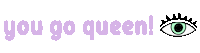 Queen Sticker by RAINBOW