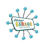 VintageGarageChi  Sticker