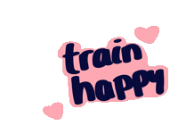 Train Happy Sticker by Tally Rye LTD