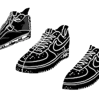 Air Force 1 Nike Sticker by Outfitgrid