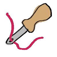 orindee artist diy handmade craft Sticker