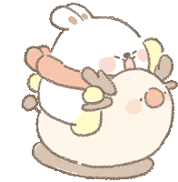 Merry Christmas Party Sticker by mini Hana